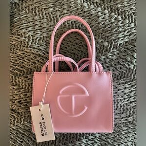 Bubblegum pink Small Telfar Purse
